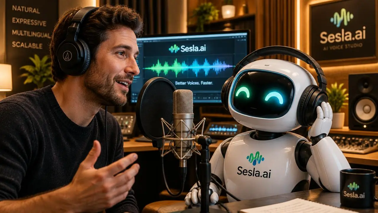 Sesla AI robotu müşteriyle doğal ve gerçek zamanlı sesli görüşme yapıyor